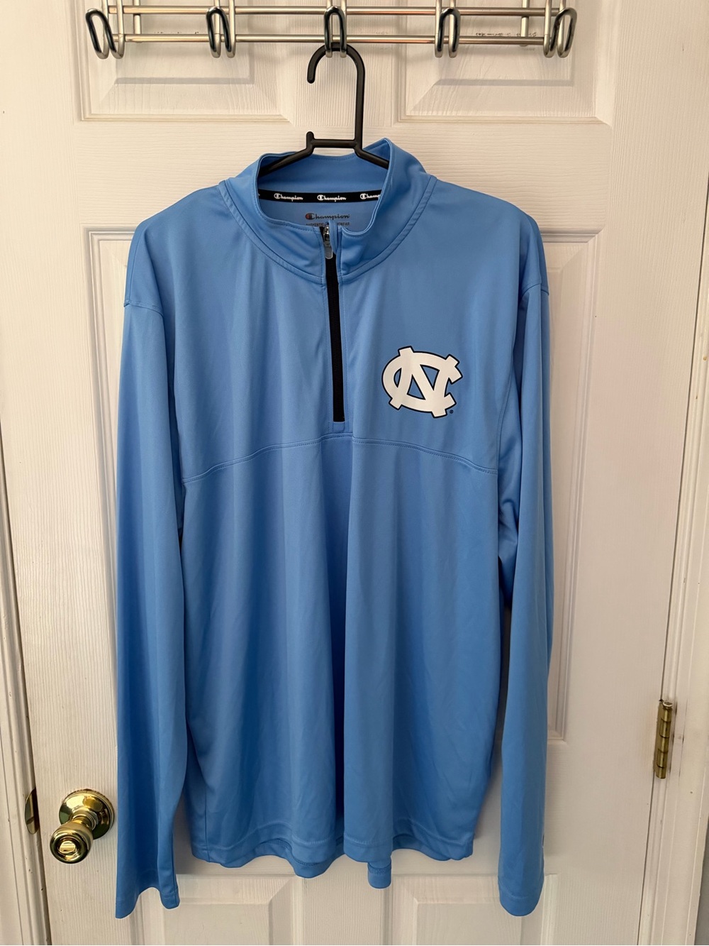 Champion UNC Light Blue Men's 1/4 Zip